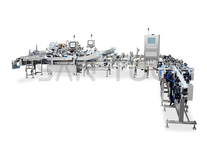 西林瓶?jī)龈少N標(biāo)機(jī)分托入托系統(tǒng)